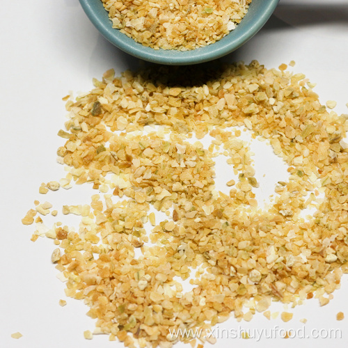 Homemade dehydrated white onion granules